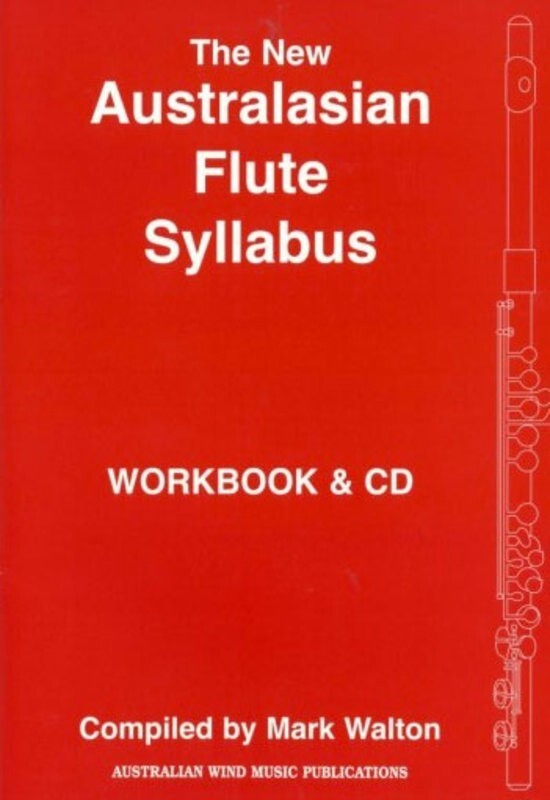 The New Australasian Flute Syllabus - Workbook & CD Lvl 1-4 -Walton/CD
