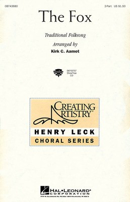 The Fox - 2-Part Kirk Aamot Hal Leonard Choral Score Octavo