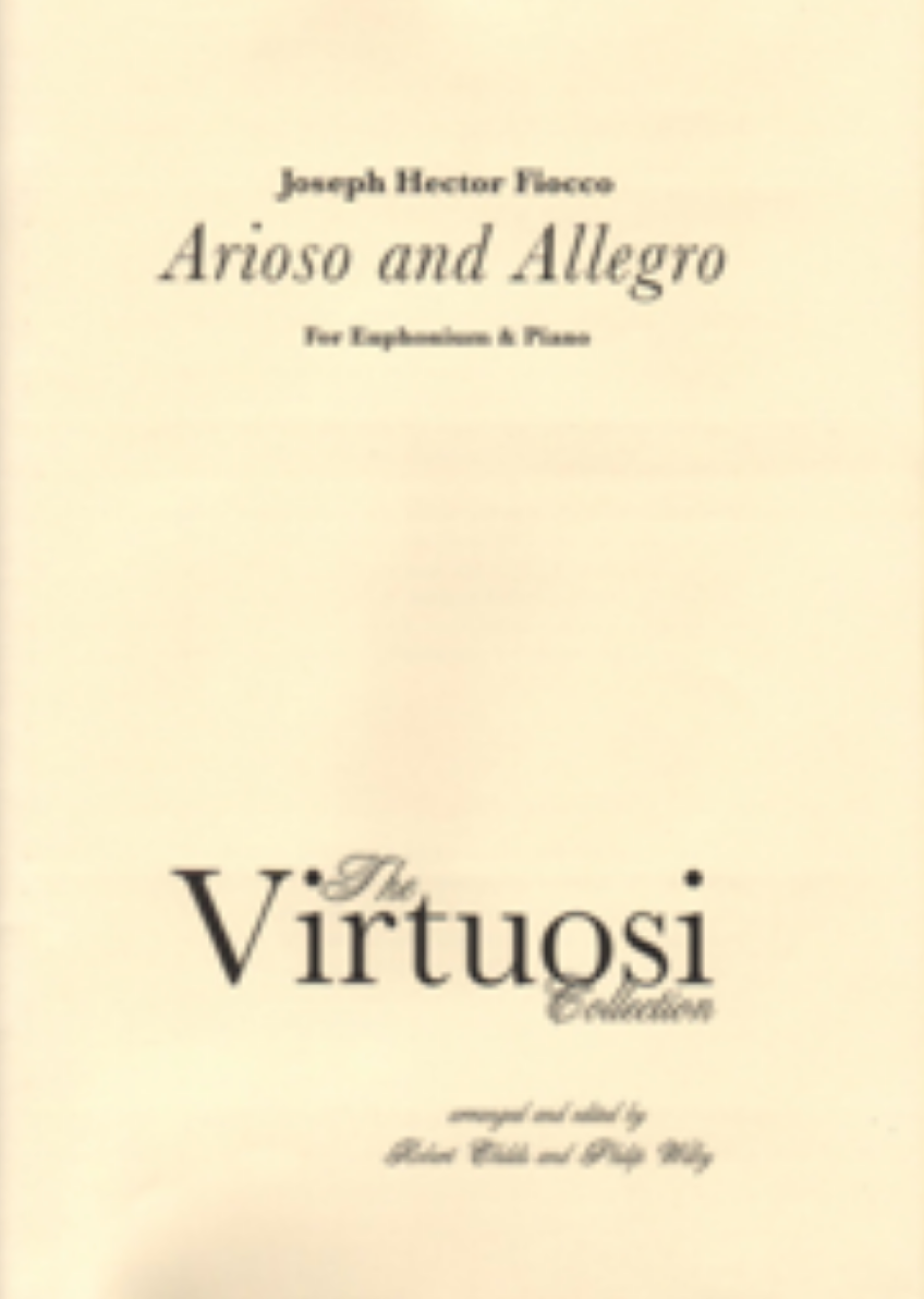 Arioso and Allegro - Fiocco - Euphonium and Piano - Winwood