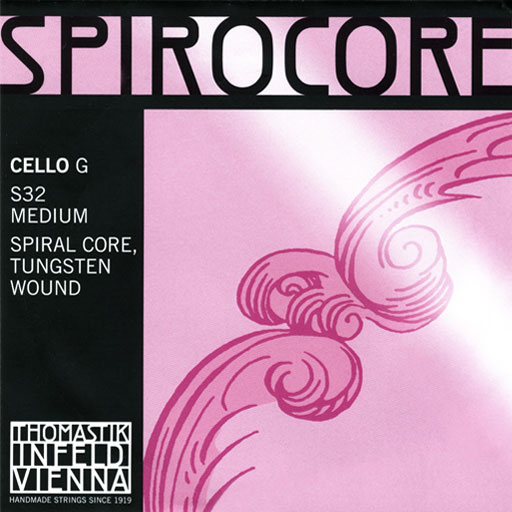 Thomastik Spirocore Cello, G (Tungsten), 4/4