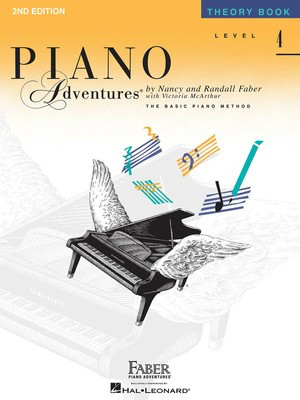 Piano Adventures Level 4 Theory Book - Piano by Faber/Faber Hal Leonard 420184