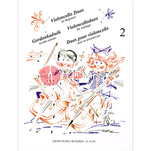 CELLO DUETS FOR BEGINNERS VOL 2 - CELLO - EMB