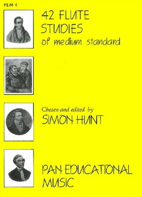 Forty Two Flute Studies - Various - Flute Pan Educational Music Flute Solo