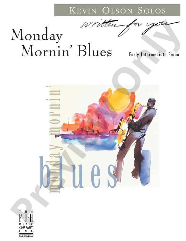 Monday Mornin' Blues - Piano (Digital Download)