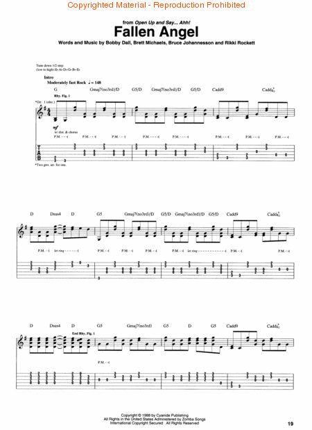 Best of Poison - Guitar/Vocal with Tab - Hal Leonard