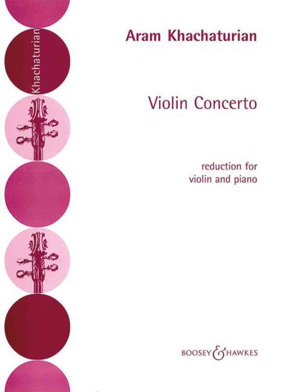 Khachaturian - Violin Concerto - Violin/Piano Accompaniment Boosey & Hawkes M060034800