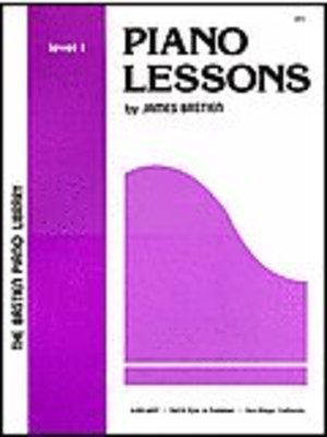 Piano Lessons Level 1 Old Series - KJOS