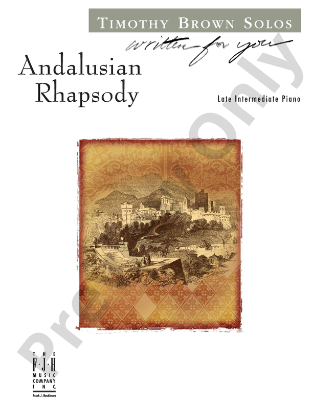 Andalusian Rhapsody - Piano (Digital Download)