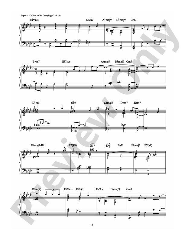 It's You or No One - DSM-PS-0002063 - Piano (Digital Download)