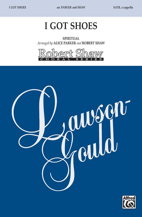 I Got Shoes – SATB Choral Octavo - Digital Sheet Music Download (Digital Download)