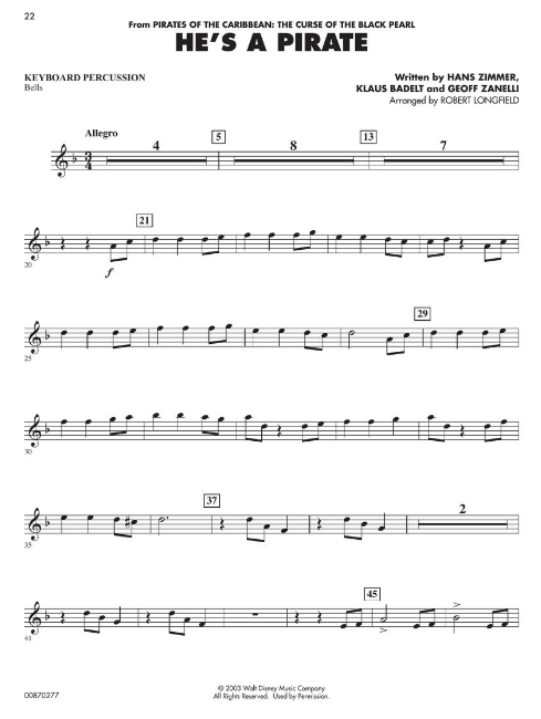 Essential Elements Disney Favorites - Keyboard Percussion - Hal Leonard