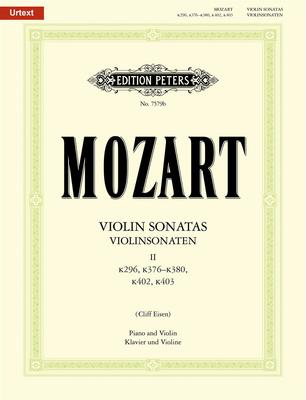 Mozart - Violin Sonatas Volume 2 - Violin - Peters EP7579B