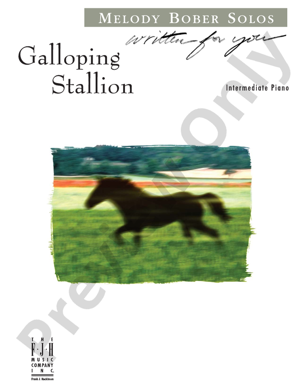 Galloping Stallion - Piano (Digital Download)