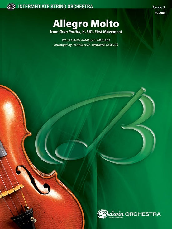 Allegro Molto – String Orchestra Conductor Score & Parts (Digital Download)