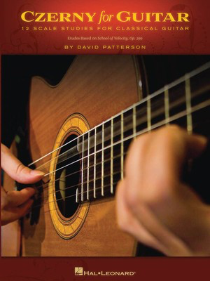 Czerny for Guitar - 12 Scale Studies for Classical Guitar - Carl Czerny - Guitar David Patterson Hal Leonard Guitar TAB
