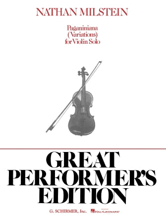 Milstein - Paganiniana - Violin Solo Schirmer 50286570