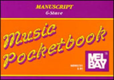 Manuscript 6 Stave Pocket Book -
