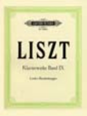Liszt - Piano Works Vol. 9 - Piano - Peters EP3602A