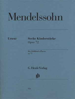 Six Childrens Pieces Op 72 Piano Solo