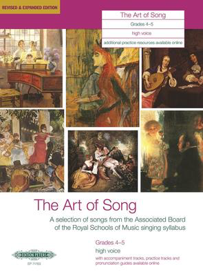 Art Of Song Gr 4-5 - High Voice Vocal Score (revised) - Various - Peters EP71763