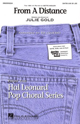 From a Distance - Julie Gold - 2-Part Ed Lojeski Cherry Lane Music Octavo