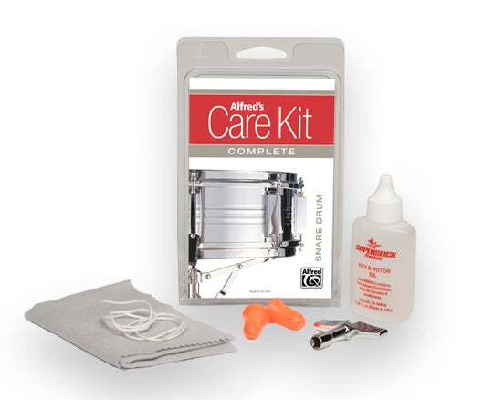 Care Kit Complete Snare Drum - Alfred Music