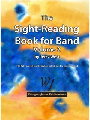 The Sight Reading Book For Band Vol. 2 - Clarinet 1 - Jerry West - Clarinet Wingert-Jones Publications