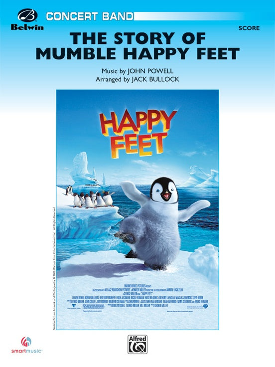 The Story of Mumble Happy Feet - Concert Band Conductor Score & Parts (Digital Download)