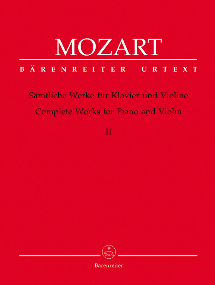 Mozart Complete Works for Violin & Piano Vol 2