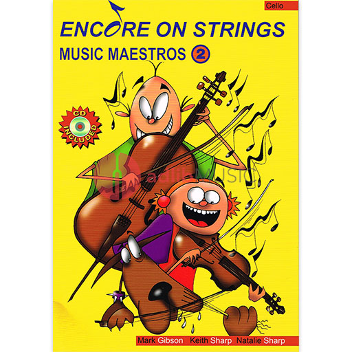 Encore On Strings Music Maestros Cello Bk2 Book/OA