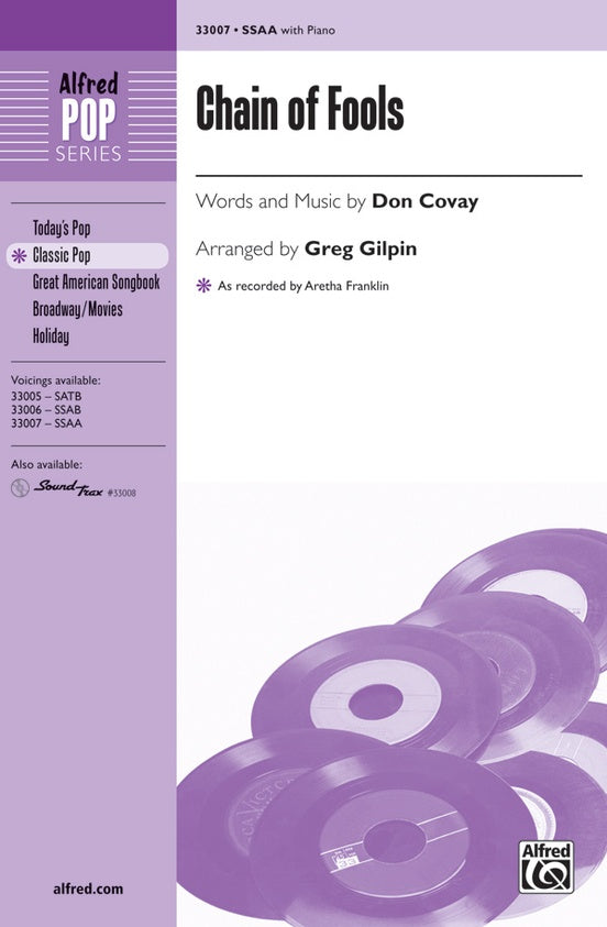 Chain of Fools – SSA Choral Octavo (Digital Download)
