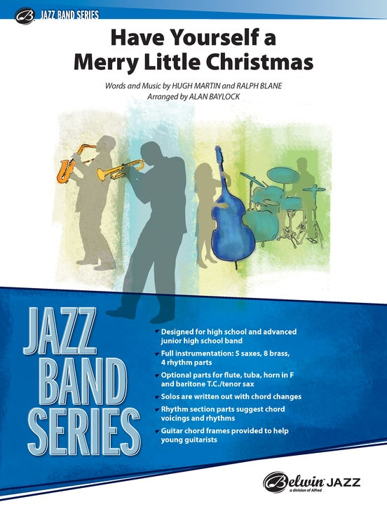 Have Yourself a Merry Little Christmas - Jazz Ensemble Conductor Score & Parts(Digital Download)