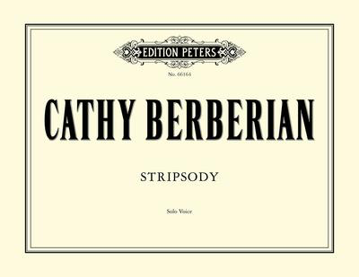 Stripsody - Vocal Solo - Cathy Berberian - Peters EP66164