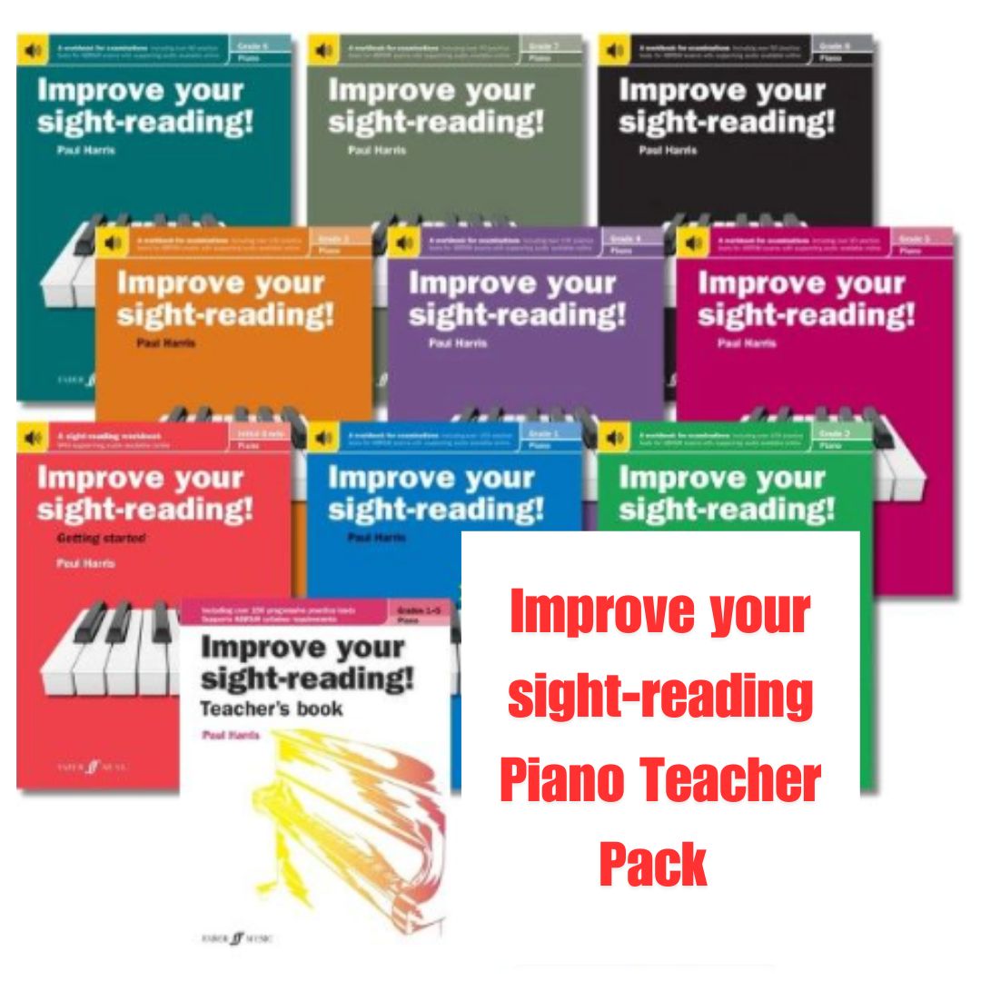 Harris - Improve Your Sight Reading! Piano - Teacher Pack Faber HARRISIMPPIANOTP