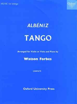 Tango arranged for Violin or Viola and Piano