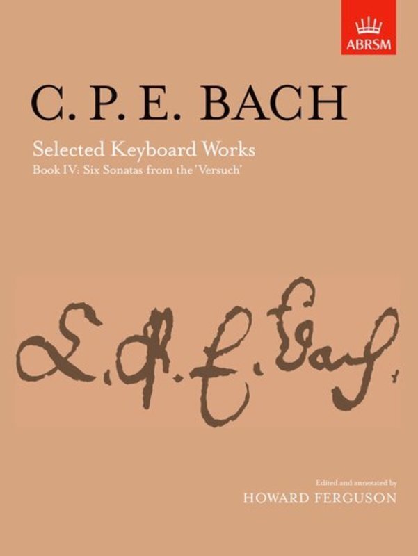 CPE Bach Selected Keyboard Works Book IV