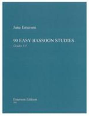Emerson - 90 Easy Bassoon Studies - Bassoon Emerson E393
