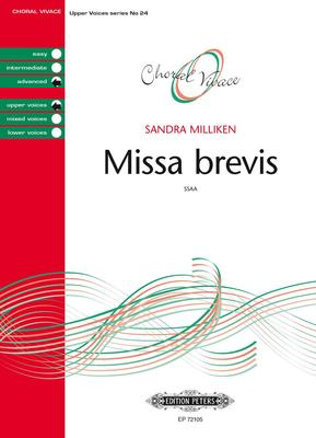 Missa Brevis - SSAA Choral Score Octavo - Sandra Milliken - Peters EP72105