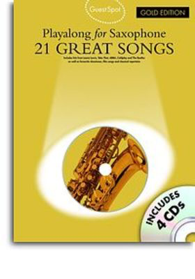 Guest Spot Play Along Alto Sax Bk/4Cd Gold Ed -