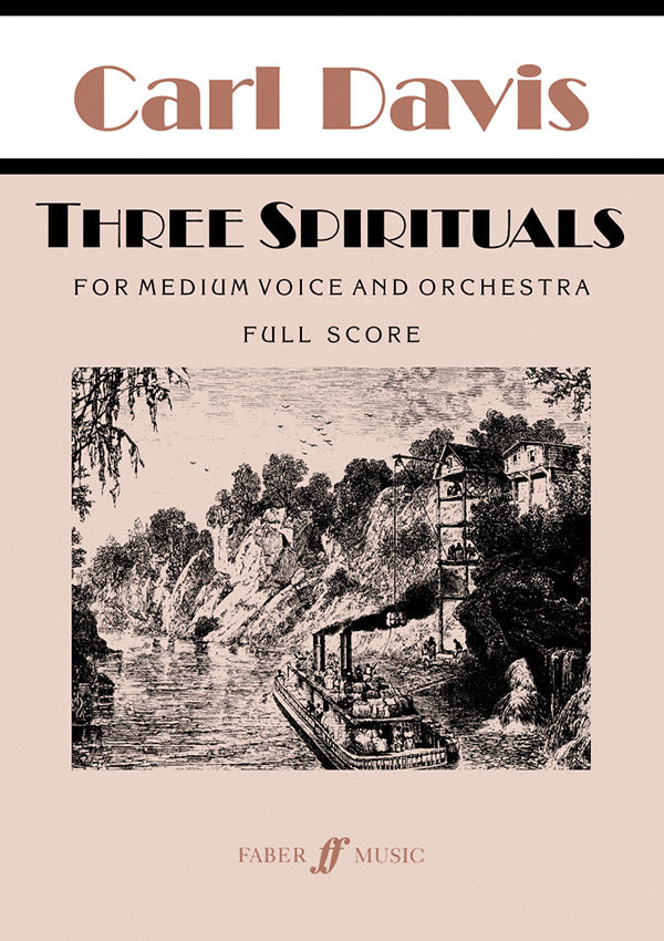 SPIRITUALS 3 MED VCE/ORCH FULL SC