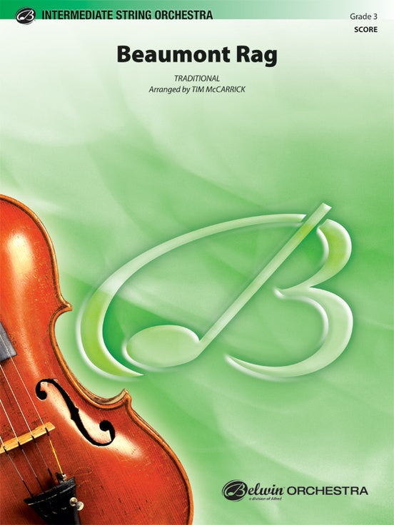 Beaumont Rag – String Orchestra Conductor Score & Parts (Digital Download)