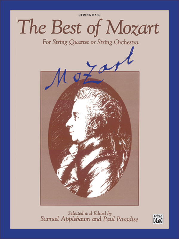 BEST OF MOZART STR ORCH DB ED APPLEBAUM/PARADISE