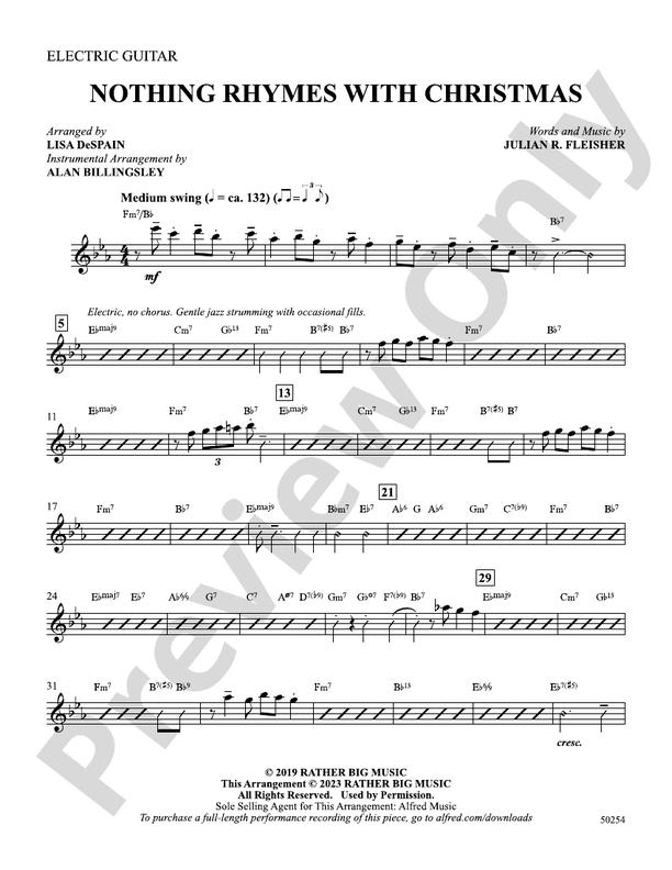 Nothing Rhymes with Christmas – Choral Octavo SoundPax (Digital Download)