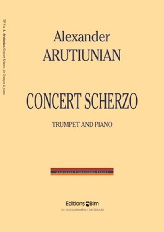 Concert Scherzo for Trumpet & Piano - Aruntiunian BIM TP31A