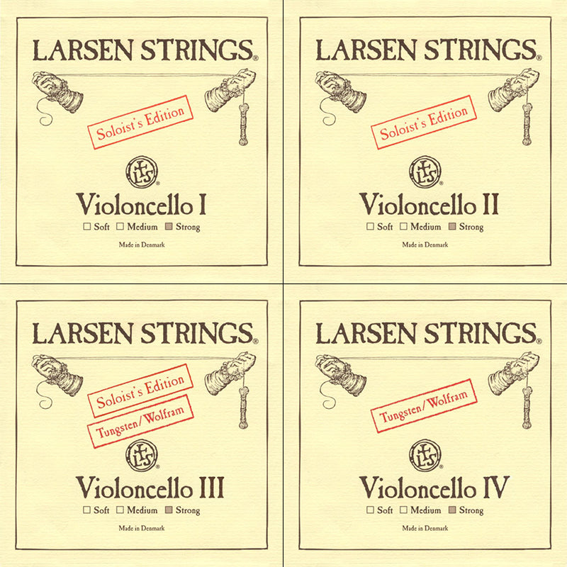Larsen Cello Solo String Set (Strong) 4/4