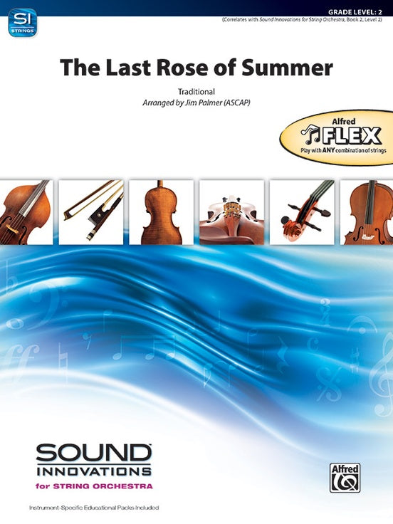 The Last Rose of Summer (Grade 2) - String Orchestra Conductor Score & Parts (Digital Download)