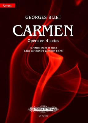 Bizet - Carmen - Soloist/Choir/Piano Accompaniment - Peters EP7548A