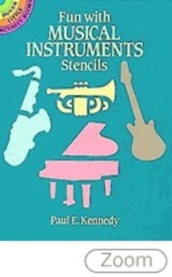 Fun With Musical Instruments Stencils -