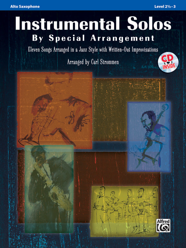 Inst Solos by Special Arrangement Alto Sax Bk/CD