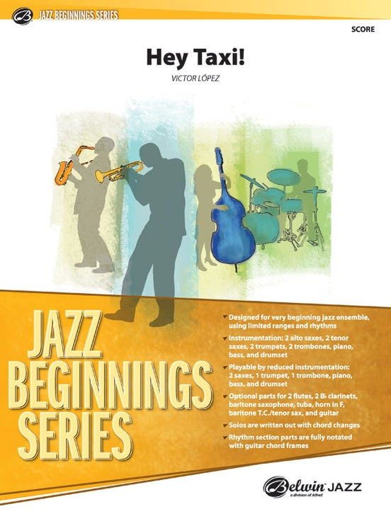 Hey Taxi! - Jazz Ensemble Conductor Score & Parts(Digital Download)